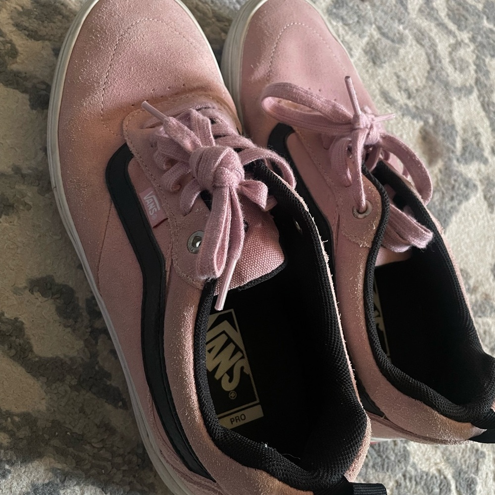 Vans men’s Kyle Walker suede leather Pink Sneakers